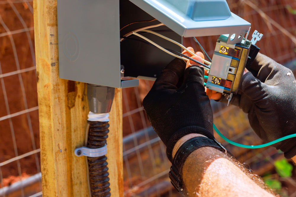 Working On Outlet